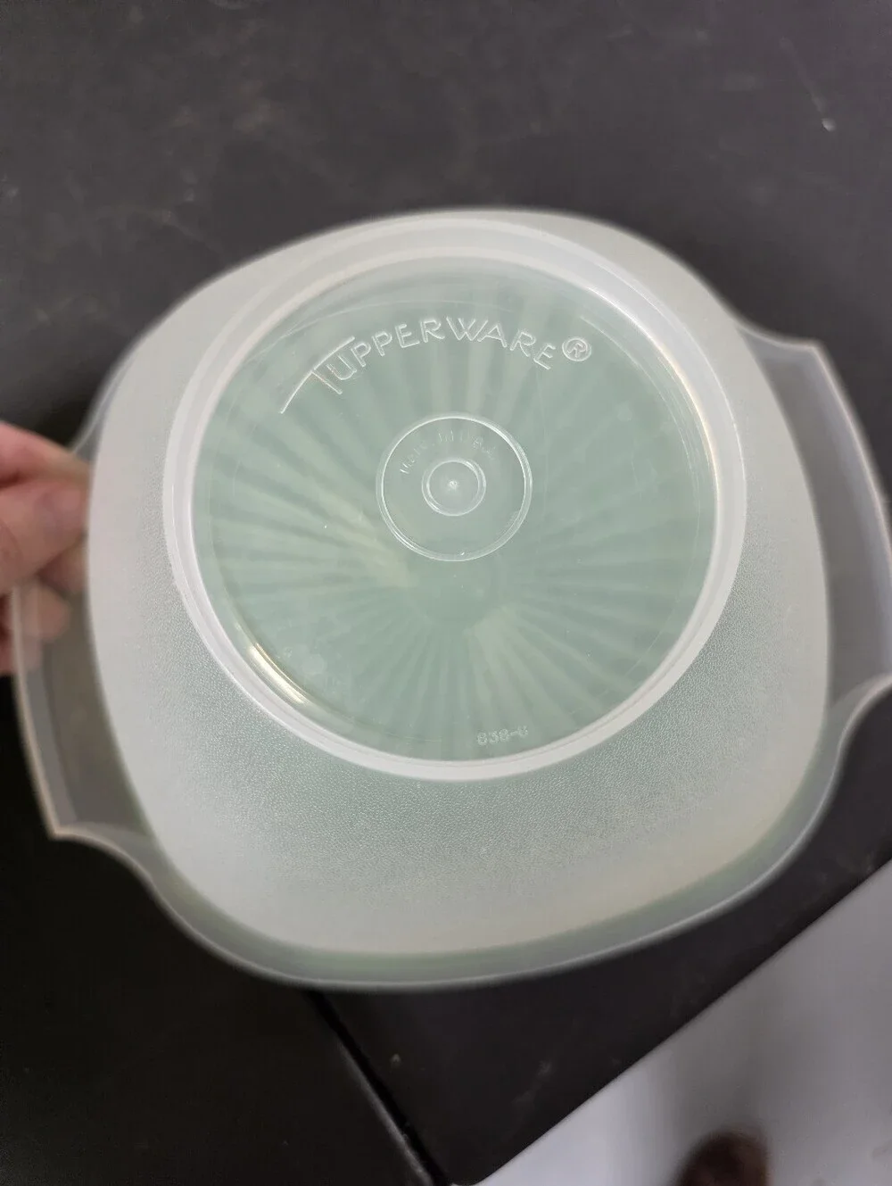 Tupperware clean smoke